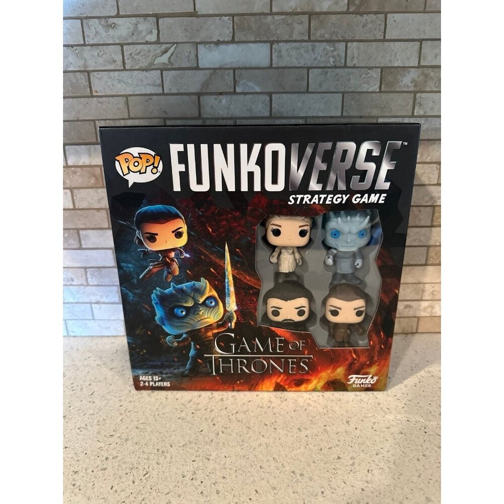 Nib Funko Games: Pop! Funkoverse - Game of Thrones 100 - 4 Figure Pack (g13)